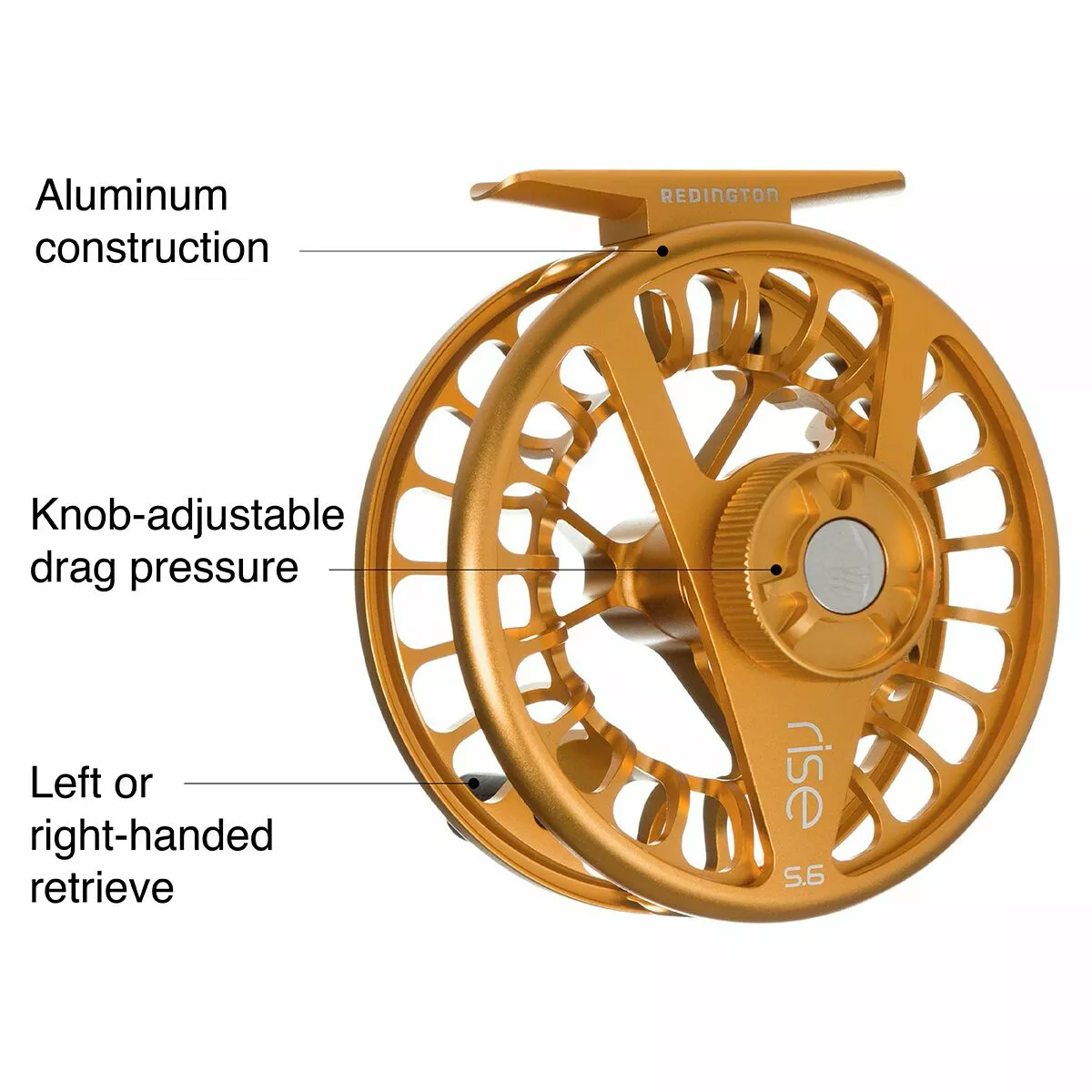 Rise Series Fly Reel Redington Reels 4 Rise Series Fly Reel Redington Reels - Image 2