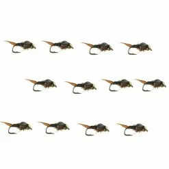 BH Epoxyback Copper Nymph 12 Pack Montana Fly Company Nymphs
