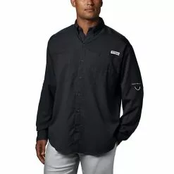 Tamiami II Button Up Shirt Men's Columbia Men's Fly Fishing Clothing -Outlet Fly Fishing Store BK 4