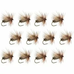 Peacock Caddis 12 Pack Montana Fly Company Dry Flies