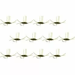 Flexi Girdle Bug 12 Pack Montana Fly Company Nymphs -Outlet Fly Fishing Store DAROV 1