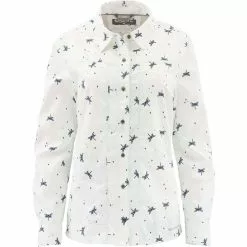 Isle Long Sleeve Shirt Women's Simms Women's Hiking Clothing -Outlet Fly Fishing Store DRAFLYWH D1