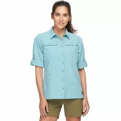 Open Air Casting Long Sleeve Shirt Women's Orvis Women's Hiking Clothing -Outlet Fly Fishing Store DUS 2