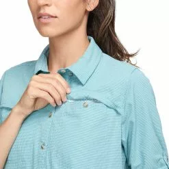 Open Air Casting Long Sleeve Shirt Women's Orvis Women's Hiking Clothing -Outlet Fly Fishing Store DUS D5