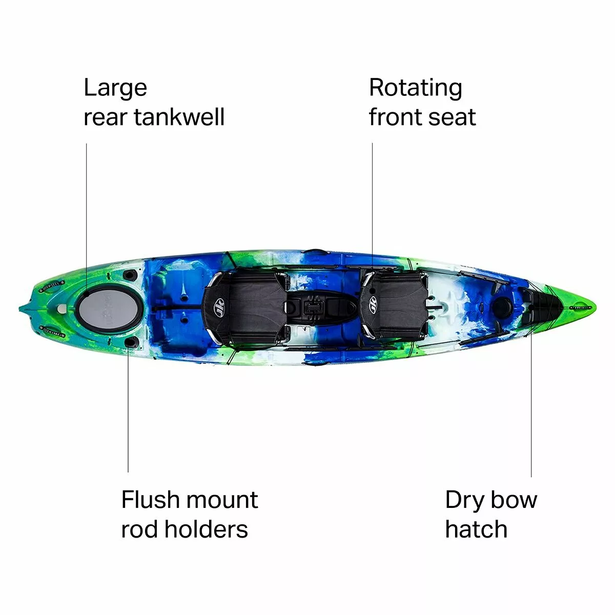 Big Tuna Kayak 2021 Jackson Kayak Fishing Kayaks 4 Big Tuna Kayak 2021 Jackson Kayak Fishing Kayaks - Image 2