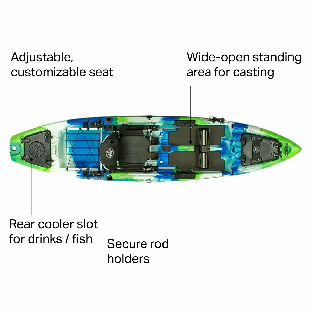 Mayfly Kayak 2021 Jackson Kayak Fishing Kayaks 4 Mayfly Kayak 2021 Jackson Kayak Fishing Kayaks - Image 2