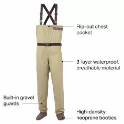 Crosswater Wader Men's Redington Waders -Outlet Fly Fishing Store GRA D2 2