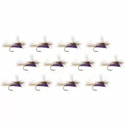 Carlson's Purple Haze 12 Pack Montana Fly Company Dry Flies