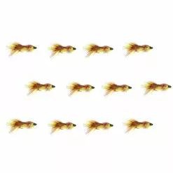 Coffey's Articulated Sparkle Minnow 12 Pack Montana Fly Company Streamers 16 Coffey's Articulated Sparkle Minnow 12 Pack Montana Fly Company Streamers -Outlet Fly Fishing Store JJ
