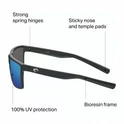 Rinconcito 580P Polarized Sunglasses Costa Men's Sport Sunglasses -Outlet Fly Fishing Store MABLFRBLMI58 D3