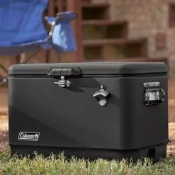 Reunion Steel Belted Cooler 54qt Coleman Coolers -Outlet Fly Fishing Store MID D5