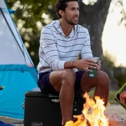 Reunion Steel Belted Cooler 54qt Coleman Coolers -Outlet Fly Fishing Store MID D7