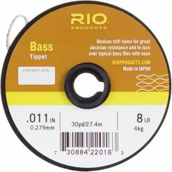 Bass Tippet 30Yd RIO Leaders