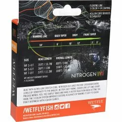 Nitrogen UV3 Line WF3/4F Wetfly Fly Line -Outlet Fly Fishing Store ORABROGRE D1