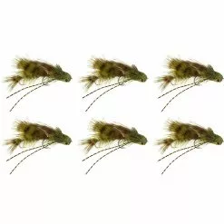 Galloup's Mini Dungeon 6 Pack Montana Fly Company Streamers