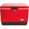 Vintage Steel Belted Cooler 54qt Coleman Coolers -Outlet Fly Fishing Store RED