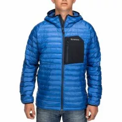 Exstream Hooded Jacket Men's Simms Men's Fishing Jackets -Outlet Fly Fishing Store RICBLU