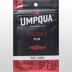 Perform X Trout Leader 3 Pack Umpqua Leaders -Outlet Fly Fishing Store S5X D1