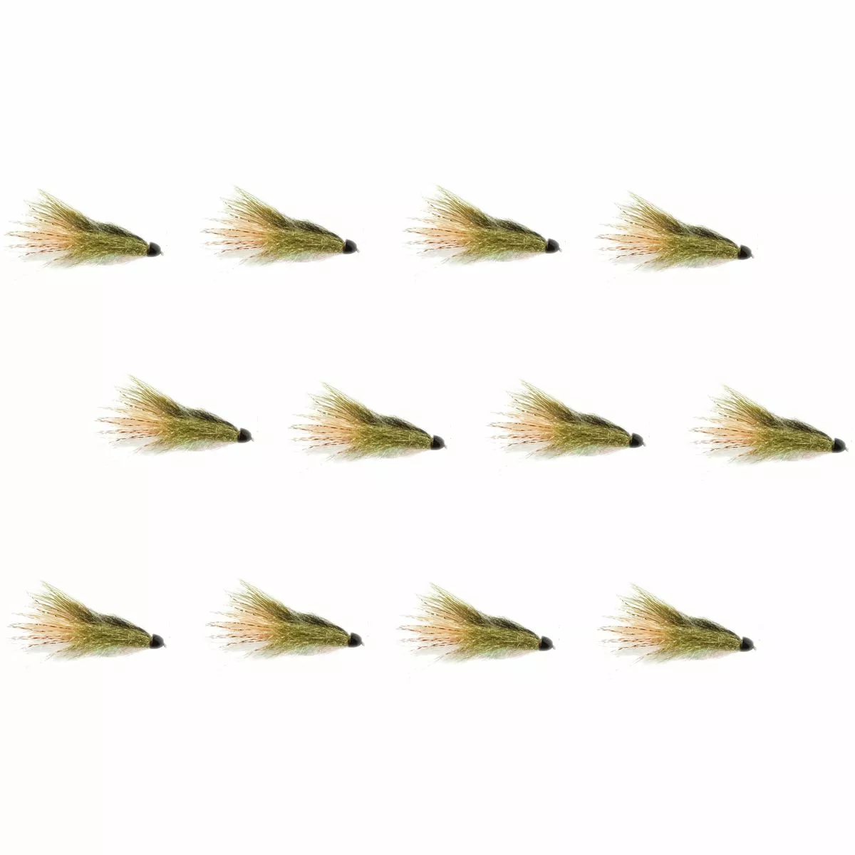 Coffee's Sparkle Minnow 12 Pack Montana Fly Company Streamers 7 Coffee's Sparkle Minnow 12 Pack Montana Fly Company Streamers - Image 5