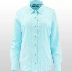 Isle Long Sleeve Shirt Women's Simms Women's Hiking Clothing -Outlet Fly Fishing Store SEABRE D2