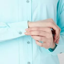 Isle Long Sleeve Shirt Women's Simms Women's Hiking Clothing -Outlet Fly Fishing Store SEABRE D5