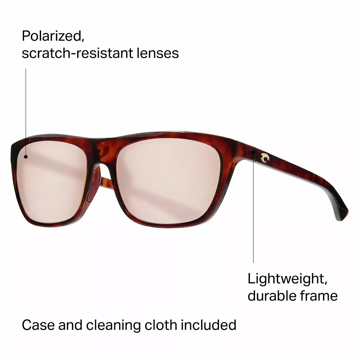 Cheeca 580G Polarized Sunglasses Women's Costa Women's Lifestyle Sunglasses 4 Cheeca 580G Polarized Sunglasses Women's Costa Women's Lifestyle Sunglasses - Image 2