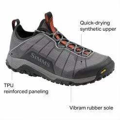 Flyweight Shoe Men's Simms Wading Boots & Sandals -Outlet Fly Fishing Store SLA D2 5