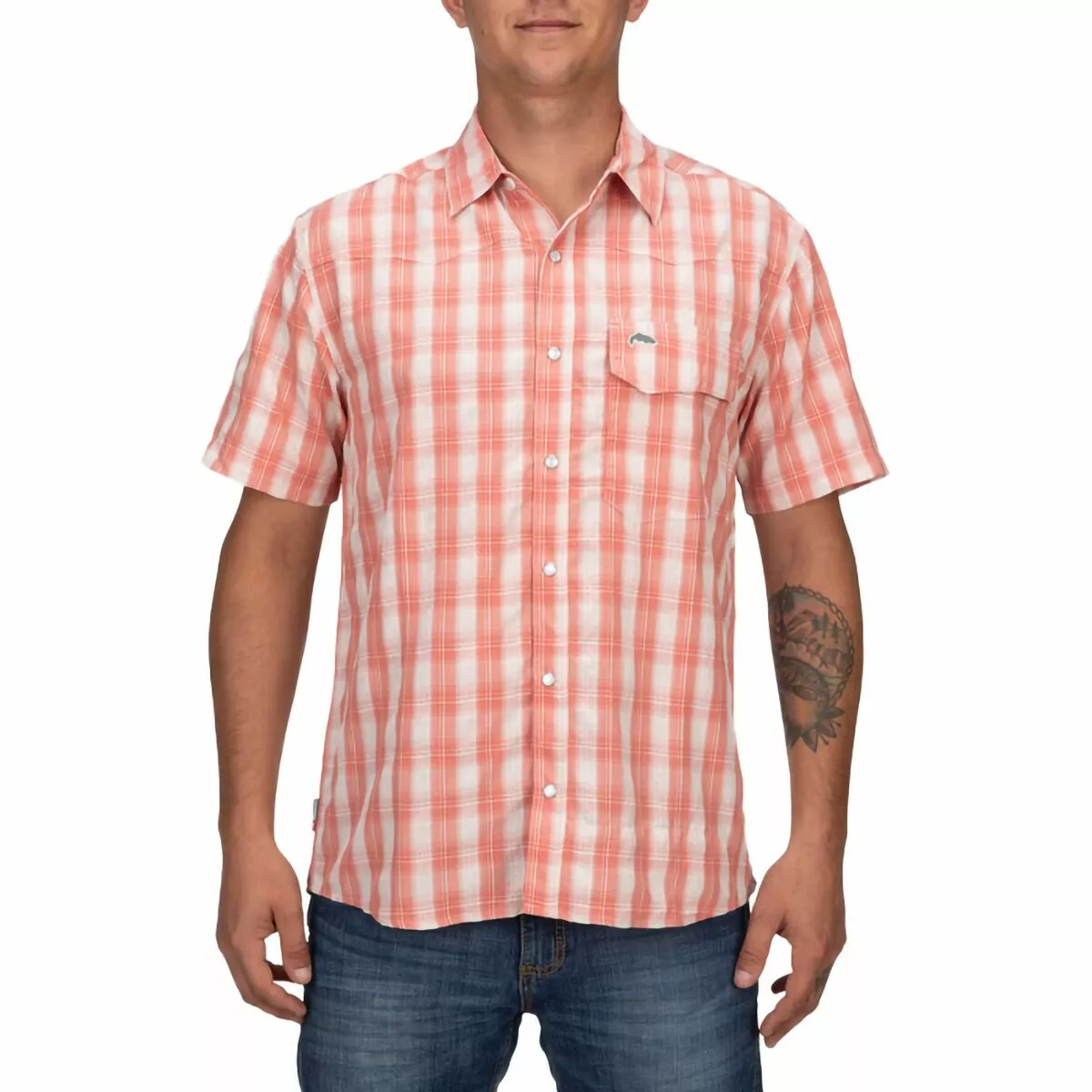 Big Sky Short Sleeve Shirt Men's Simms Men's Button-Down Shirts 3 Big Sky Short Sleeve Shirt Men's Simms Men's Button-Down Shirts