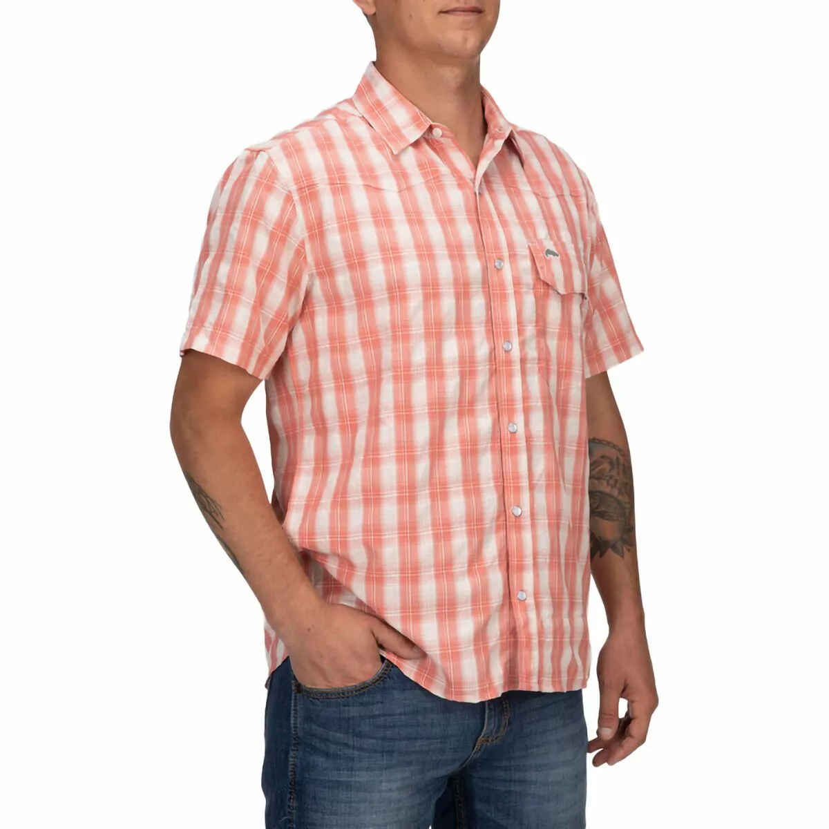 Big Sky Short Sleeve Shirt Men's Simms Men's Button-Down Shirts 5 Big Sky Short Sleeve Shirt Men's Simms Men's Button-Down Shirts - Image 3