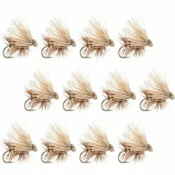 Elk Hair Caddis 12 Pack Montana Fly Company Dry Flies