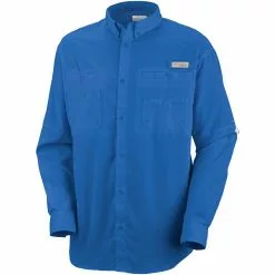 Tamiami II Button Up Shirt Men's Columbia Men's Fly Fishing Clothing -Outlet Fly Fishing Store VIVBL