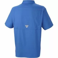 Low Drag Offshore Short Sleeve Shirt Men's Columbia Men's Fishing Shirts -Outlet Fly Fishing Store VIVBL D1 1