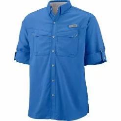 Low Drag Offshore Long Sleeve Shirt Men's Columbia Men's Fishing Shirts -Outlet Fly Fishing Store VIVBL D1 2