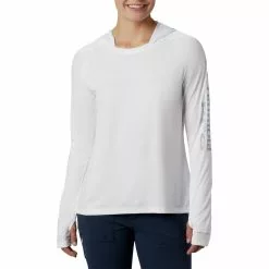 Tidal Hooded Long Sleeve T Shirt Women's Columbia Women's Fly Fishing Clothing