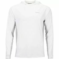 SolarFlex Hooded Pullover Men's Simms Men's Fishing Shirts -Outlet Fly Fishing Store WHI2